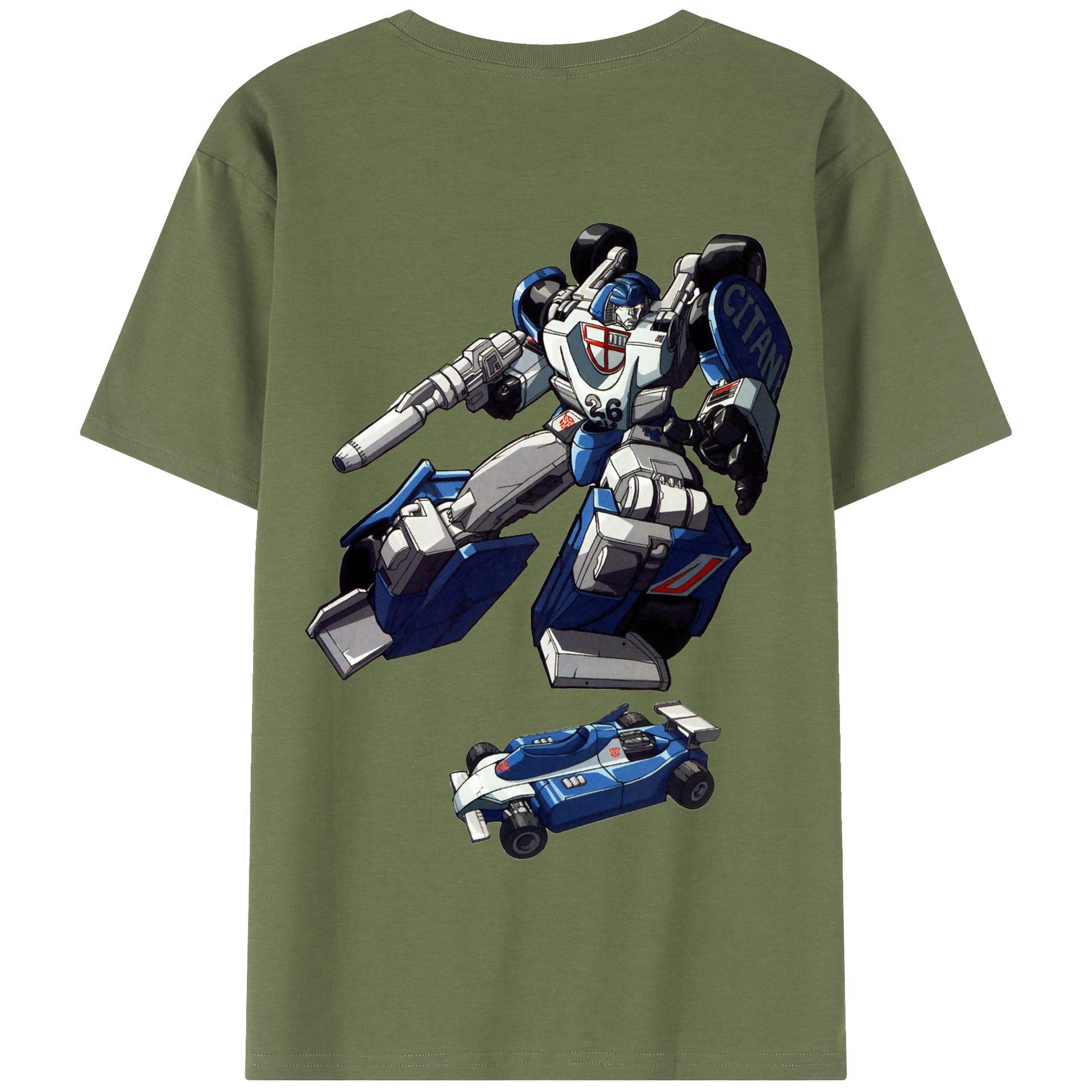 （画像用）  綿100％半袖Tシャツ（背面プリント）